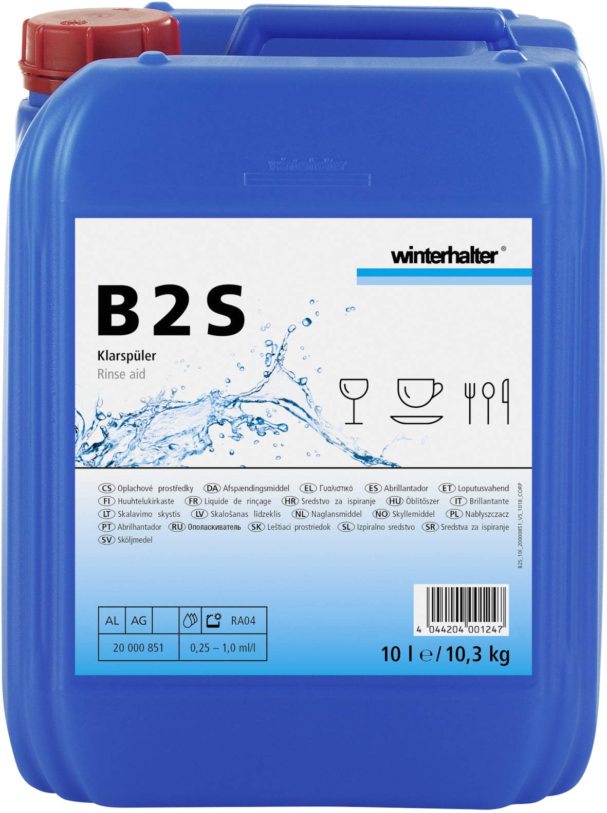 Abrillantador Lavavajillas B2S x 10L