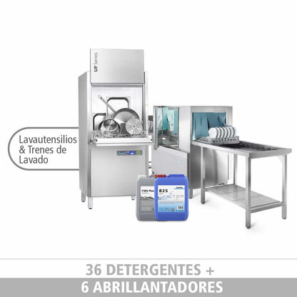 Suministro de Químicos para Lavautensilios/Trenes de Lavado