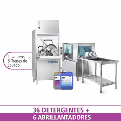 Suministro de Químicos para Lavautensilios/Trenes de Lavado