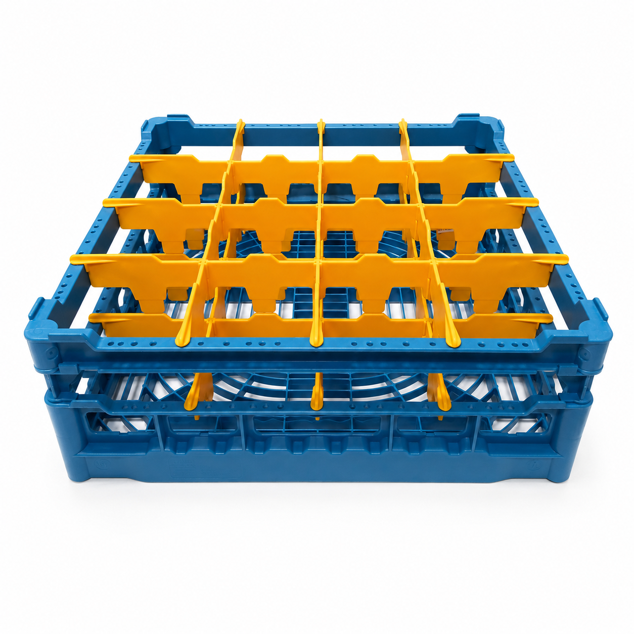 Cesta Universal Armable 50 x 50 cm para Lavado de Copas 4x4 – Hasta 16 Piezas